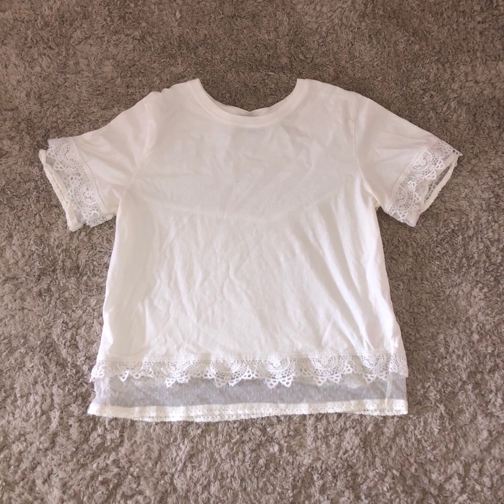Topshop: white top